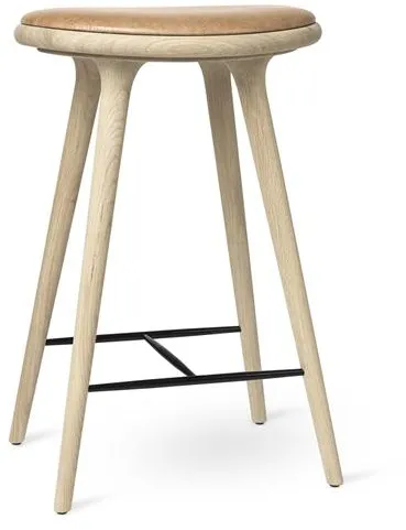 Mater High Stool Bar Stool Soap Treated Oak 69cm