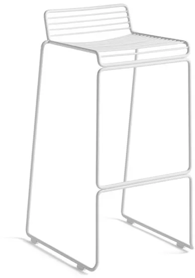 HAY Hee Bar Stool H75 White