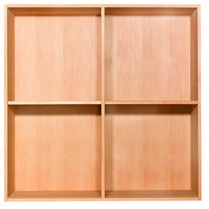Kidi bookcase - Solid finger-jointed oak - Natural oil - 20 cm