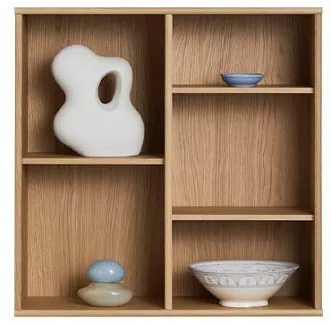 Mistral bookcase with 3 shelves