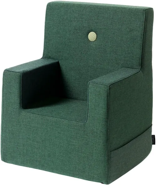 Children's Chair XL - green/light green button
