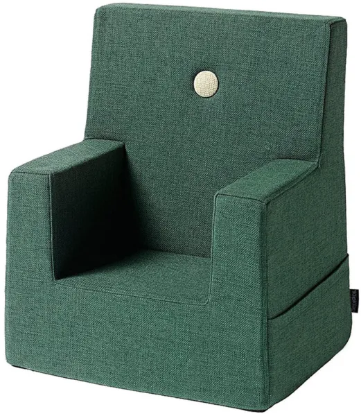 Children's chair - green/light green button