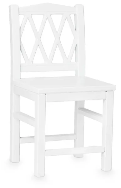 Harlequin Children's Chair - white