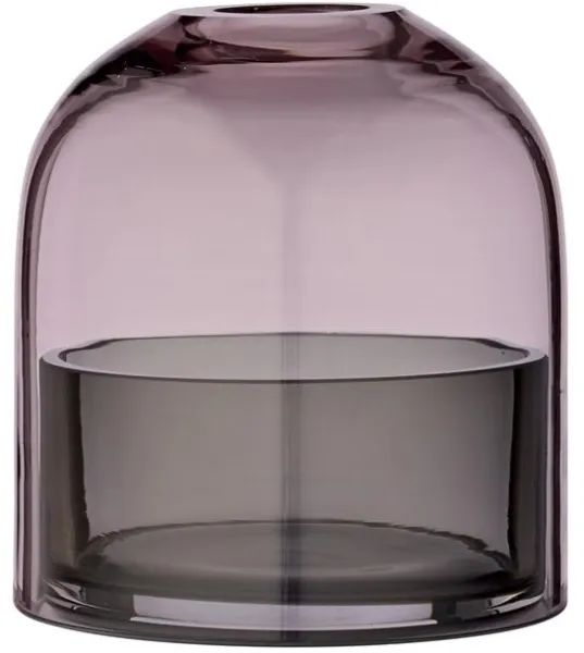 AYTM TOTA Lantern for Tealights Pink/Black