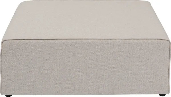KARE DESIGN Infinity Pouff Elements Cream module - cream polyester and polypropylene (68x100)