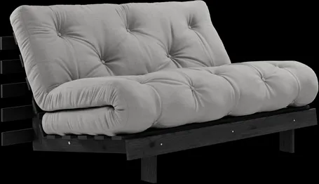 Karup Design Roots Sofa Bed With Mattress 140x200 746 Dark Grey/Black Pine