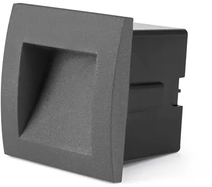Faro SEDNA SQ 90 Recessed Outdoor Lamp Dark Grey