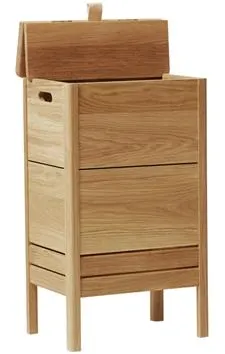 Form & Refine A Line Laundry Basket Oak