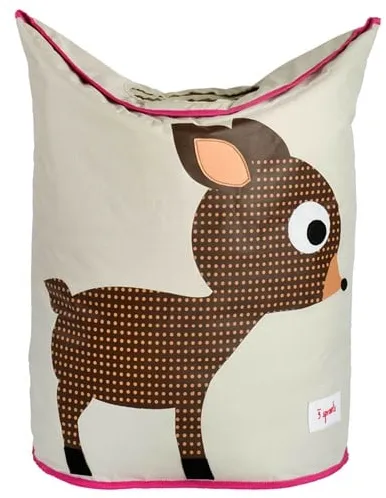 3 Sprouts Laundry Basket, Deer