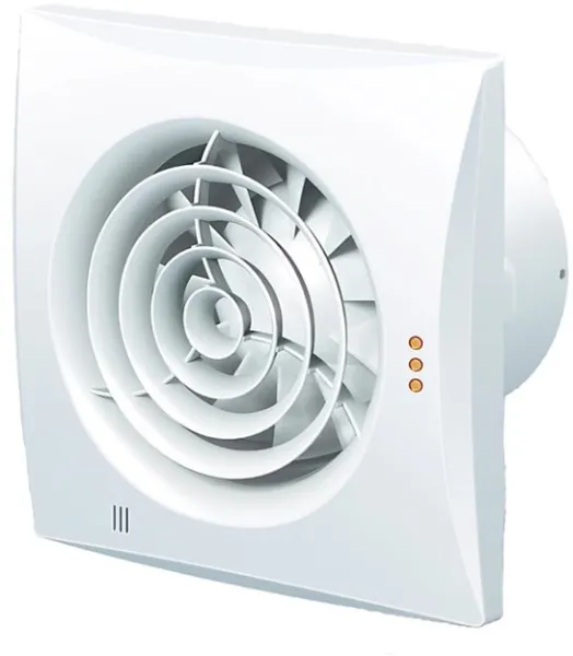 Duka fan Pro 32TH Humidity and time controlled, Ø125 mm, white
