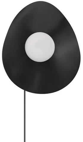 NORR11 Fuji Wall Lamp Small Burned Black